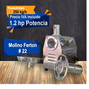 Molino De Carne Torrey M-32 Motor De 3 H.P. A 220 V. – Direyco Refrigeracion